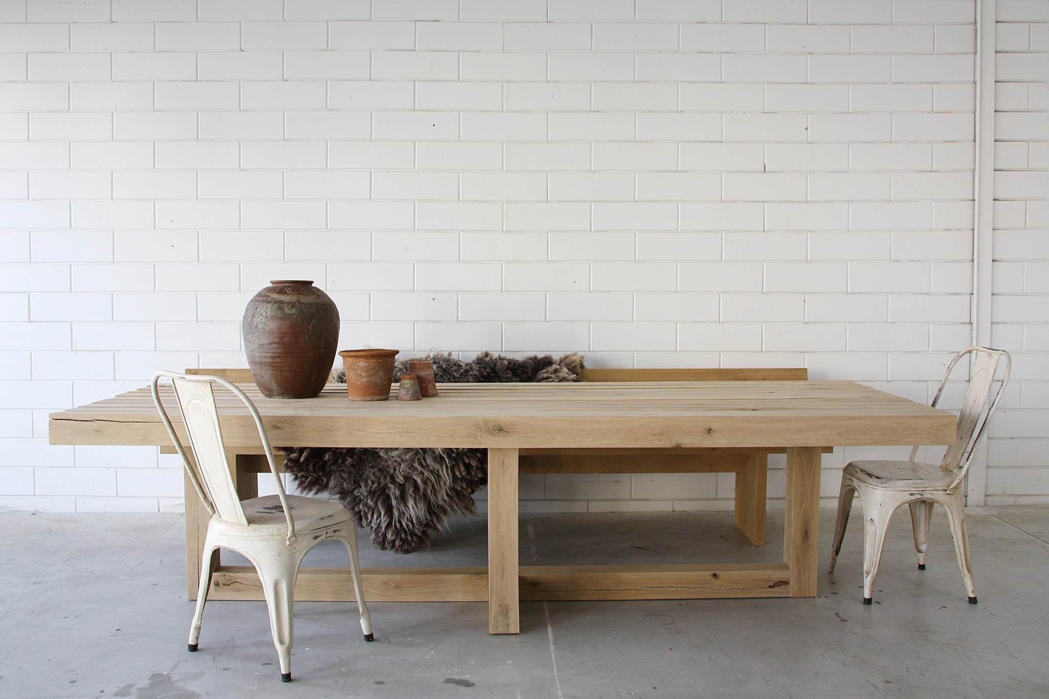 tuintafel / ontwerp uit 2014 van Joeri Koolhoven